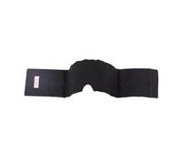 Qianly Masque de Sommeil Pondéré pour Les Yeux Couvre-yeux Pression Douce Sans Compression sur Les Globes Oculaires Coussin Relaxant En Velours Convient Repo, Noir