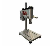 Qianly Mini Perceuse à Colonne de Précision Robuste et Perceuse D'établi Miniature Réglable Mini Table En Croix pour Bricoleurs, Craftsmen Bijoutiers, Er11 Chuck