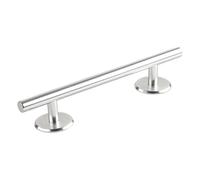 Qianly Mini-Skateboard avec Rails Ronds, Rail D'entraînement, Jouet éducatif, Cadeau, Plateau Premium, Accessoires pour Mini-, Argent 20 Cm