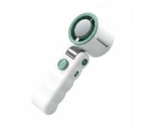 Qianly Mini Ventilateur Portable Utilisation Silencieuse Ventilateur à Semi-Conducteur Autonomie Longue Appareil Refroidissement pour Déplacements, Vert, 3600mAh Longue Durée De Vie De La Batterie