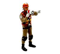 Qianly Miniature Figurine Miniature Accessoire Décor Micro Personnage Miniature Modélisme Jouet Diorama Conception en PP, Dénonciation