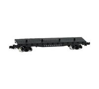 Qianly Modèle Réduit de Wagon de Chemin de Fer, Wagon Porte-conteneurs Miniature, Objet de Décoration de Table pour Collectionneur, Fabriqué en PP et en Méta, Style B