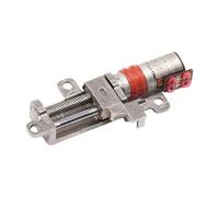 Qianly Moteur Micro Précision Compact Glissière Métal avec Réducteur Planétaire Vis de Guidage Linéaire Table de Installation Facile, Style B