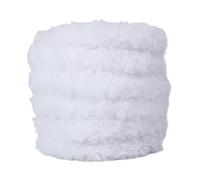 Qianly Nettoyeur de Tuyaux, Fournitures D'art DIY, Artisanat, Matériau Doux, Chenille Créative pour Enfants, Jouets éducatifs, Décorations pour Fête, 6 Pièce, Blanc