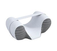 Qianly Oreiller Anti-Rides, Oreiller de Beauté pour Le Soutien de La Nuque, pour La Maison, La Chambre et Le Canapé, Bracelet Gris 250 Cm