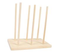 Qianly Organisateur de Rubans Porte- Bois Support de Stockage Accessoire de Fil de Couture Fonction Gain de Place Adapté à La Décoration Atelier Maison, L