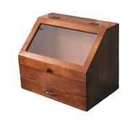 Qianly Organisateur de Table Collecteur Collector Affichage Affichage Boîte d'affichage Boîte d'armoire en Bois étagère pour Parfum