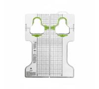 Qianly Outil D'alignement de Cales Structure Outil D'alignement de Cale de Pédale Léger pour Cyclistes sur Route, Débutants, Route Keo Look