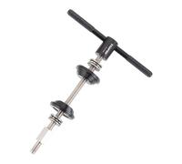 Qianly Outil D'insertion de Casque de Vélo, Installateur de Boîtier de Pédalier, Extracteur de Roulement de Vélo pour La Réparation de La Cuvette D'a, Noir