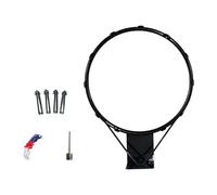 Qianly Panier de Basket Portable, Panier de Rechange, Professionnel, Incassable, pour Une Utilisation Intérieure et Extérieure, Panneau, Fixation Murale pour, avec Filet, 45cm