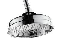 Qianly Paye de Douche Précipitant la tête de Douche Accessoire Robuste Vintage Rond 8 Pouces pour Le Bain à la Maison