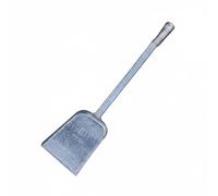 Qianly Pelle à Charbon en Fer Épaissi Pelle à Charbon Bords Hauts pour Barbecue, Forgé Moyen