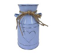 Qianly Pichet Décoratif Rustique de Campagnard Français, Vase à Fleurs Rustique pour La Maison, Le Bureau Ou, Violet