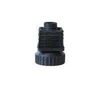 Qianly Pied Écr en T Robuste Accessoire | Base Nervurée Antidérapante, Vérin Réglage Tennis Table, Protection du Sol, Niveleur Pied , 40MM