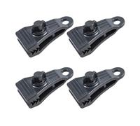 Qianly Pinces Robustes pour Bâches, 4 Compartiments, pour Bâches de Camion, Auvents,