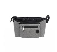 Qianly Pochette de Rangement pour Poussette Sac Organisateur pour Promenade d'Animaux avec Sangles de et Ouverture Pratique Résistant à l'Eau pour Utilisation Extérieure Balades