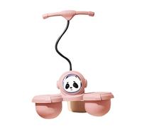 Qianly Pogo Ball, Ballon Sauteur avec Pompe, Cadeau Idéal pour Les Garçons et Les Filles. Jeu de Bâton Sauteur pour L'intérieur et L'extérieur, Fitne, Rose