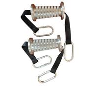 Qianly Poignées Coniques pour Corde, Barre de Musculation pour Triceps, Accessoires de Tirage Vertical pour Le Sport