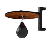 Qianly Poire avec Plateforme Mural Plate-Forme Speedball avec Support Pivotant Robuste Kit Plate-Forme Speedball pour Boxeurs, Sportifs