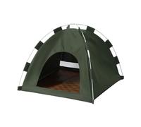 Qianly Portable pour Chats et Chiens - Refuge Confortable et Clos, Vert