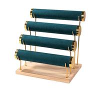 Qianly Porte-Bracelet, Organisateur de Bijoux, présentoir de Bracelets, présentoirs de Bracelets à Vendre, Vert
