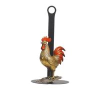 Qianly Porte-papier Toilette Rustique En Forme de Poulet, Distributeur de Mouchoirs En Fer pour La Décoration Intérieure, La Cuisine Ou Comme Cadeau, Style A