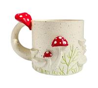 Qianly Pot de Fleurs en Forme de Tasse, Petit Pot à Crayons Décoratif Polyvalent pour Bureau, Jardin, Terrasse