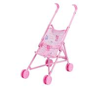 Qianly Poussette pour Poupée, Chariot à Jouets, Cadeaux de Fête, Accessoires de Jeu pour Enfants