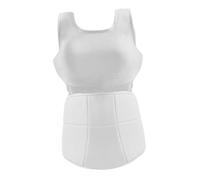 Qianly Protection Abdominale et Pectorale pour Karaté Féminin, Protection Pectorale de Boxe, Gilet pour Tournois, S