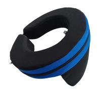 Qianly Protège-Cou de Karting Minerve Ergonomique Équipement de Protection Harnais de Cou et Orthèse Cervicale Léger et Facile à Porter Adapté pour Les Comp, Enfants Bleus
