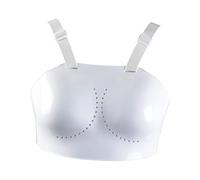 Qianly Protège-Poitrine Adultes Enfants Sangle Réglable Bouclier Équipement Karaté Escrime Poitrine Garde pour MMA Taekwondo Baseball Heavy Punching, Femme M 90-94cm