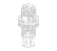 Qianly Raccord de Tuyau D'aquarium pour Systèmes d'eau, Raccord de Réservoir en Acrylique Transparent, 20 Mm Droit