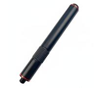 Qianly Rallonge de Queue de Billard Aluminium, Noir/Rouge, pour Queue De Billard Universal, Extension Télescopique en Aluminium À Rotation Externe 240-340mm avec Anneau Décoratif Rouge