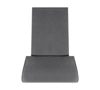 Qianly Rallonge de Siège Mousse à Mémoire de Forme, Repose-Pieds Antidérapant, Guide de Confort, Matériau Adapté, Gris