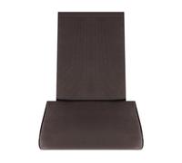 Qianly Rallonge de Siège Mousse à Mémoire de Forme, Repose-Pieds Antidérapant, Guide de Confort, Matériau Adapté, CafÉ