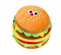 Qianly Rangement en Forme Burger Rembrré Rangement Cvercle Moelleux pr, Style D