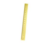 Qianly Règle En Laiton, Pressepapier, Règle de Mesure pour L'écriture et Le Dessin, 20cmx2cm