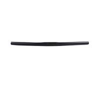 Qianly Rehausseur de Guidon/Guidon Plat pour Vélo, Guidon Robuste de 25,4 Mm, Portable pour VTT, Cyclisme et Activités de Plein Air, Noir