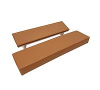 Qianly Repose-main Manucure Base Solide Appui Coussin de Poignet PU Résistant Adapté Aux Salons Cadeaux Intérieur, Couleur caramel