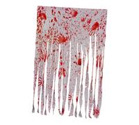 Qianly Rideau de Porte Décoratif pour Halloween, Rideau de Porte pour Maison, Empreintes de Mains 18 Bandes