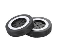 Qianly Roues de gril, pneus de camion à main, pièce de rechange robuste, roue universelle pour Barbecue, cuisine, Camping, accessoire de salle à manger, 2