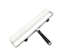 Qianly Rouleau à peinture avec cadre en alliage d'aluminium, 45cm, couvercle de brosse en microfibre pour peindre les murs, modèle A