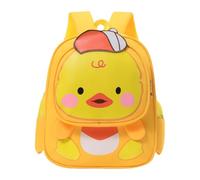 Qianly Sac à Dos pour Enfants, Modèle Pratique pour Les élèves de L'école Primaire, Jaune