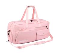 Qianly Sac de Rangement de Raquettes Sac de Sport Housse Étui Fourre-Tout Compartiment Chaussures Indépendant Contre la Chaleur et Le Froid Port Croisé et à