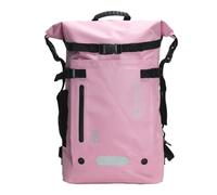 Qianly Sac Étanche Imperméable avec Fermeture Enroulement Enroulable pour Plage, Sac À Dos Étanche 30L, Array, Rose Clair Gaufré