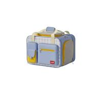 Qianly Sac Transport Extensible Grand Espace Sac Transport avec Poche Rangement Multifonction pour Déplacement, Vétérinaire, Bleu Lait
