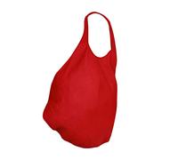 Qianly Santa Fake Belly Show Props Funny Fake Rembourré Santa Big Belly Stuffer pour Les Représentations sur Scène, Rouge
