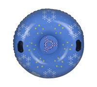 Qianly Snow Tube pour Glisse Gonflable Luge Traîneau Bouée d'hiver avec Siège Confortable en PVC Épais Poignées Solides Utilisable sur Neige et dans l'eau Ad, 98cm