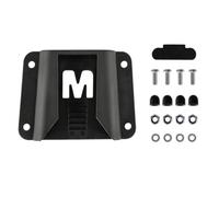 Qianly Support Bagage Avant Compact | Plaque Montage pr Vélo, Rigide, Adaptateur Support Panier Vélo, Domicile-Travail, Navteurs