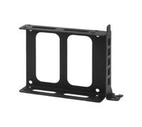 Qianly Support de Montage Double SSD, Plateau de Disque Dur 2,5 Pouces, de Disque Dur pour Ordinateur PC, Station d'accueil pour Disque Dur avec Vis, Noir